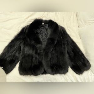 Genuine fur coat. Made in Korea
